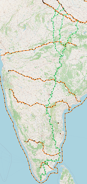 Ganga to Kannyakumari