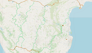 Krishna to Kaveri Top-3 Routes